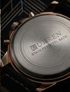 Curren Classic Rose Gold – Premium Leather Strap Watch
