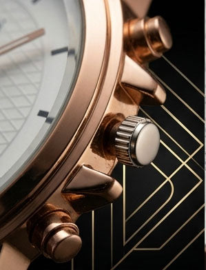 Curren Classic Rose Gold – Premium Leather Strap Watch