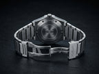 Sculpted Stainless Steel Luxury Watch