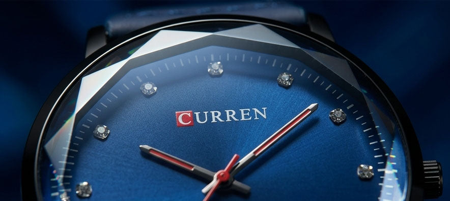 Quarts Curren Blue Luxury