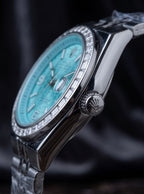 Luxury Ice Blue Men's Watch